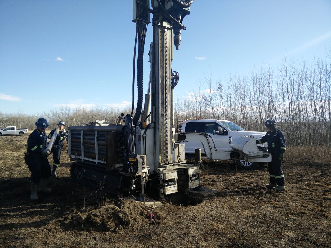ground water dig rig